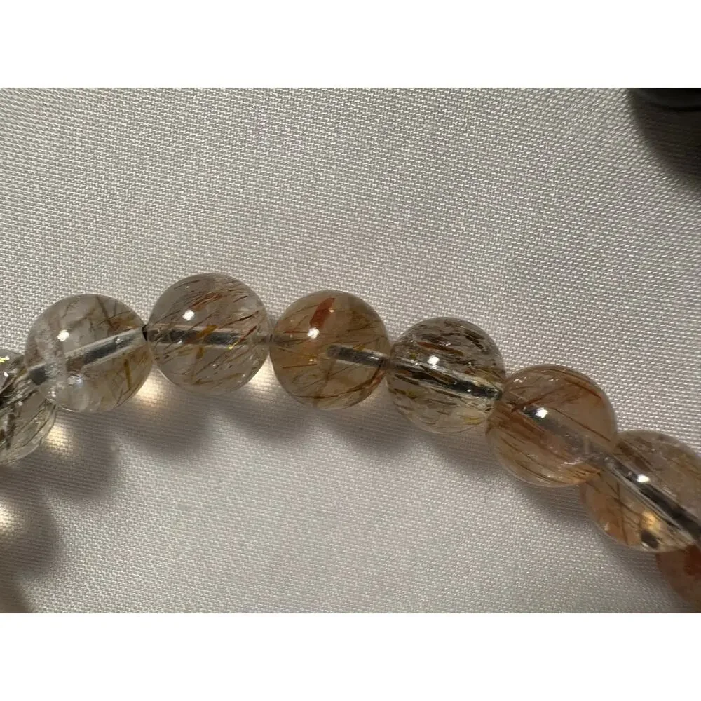 4pc Gemstone Beaded Bracelet Bundle Earth Tone Stackable